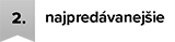 2. najpredávenjšie
